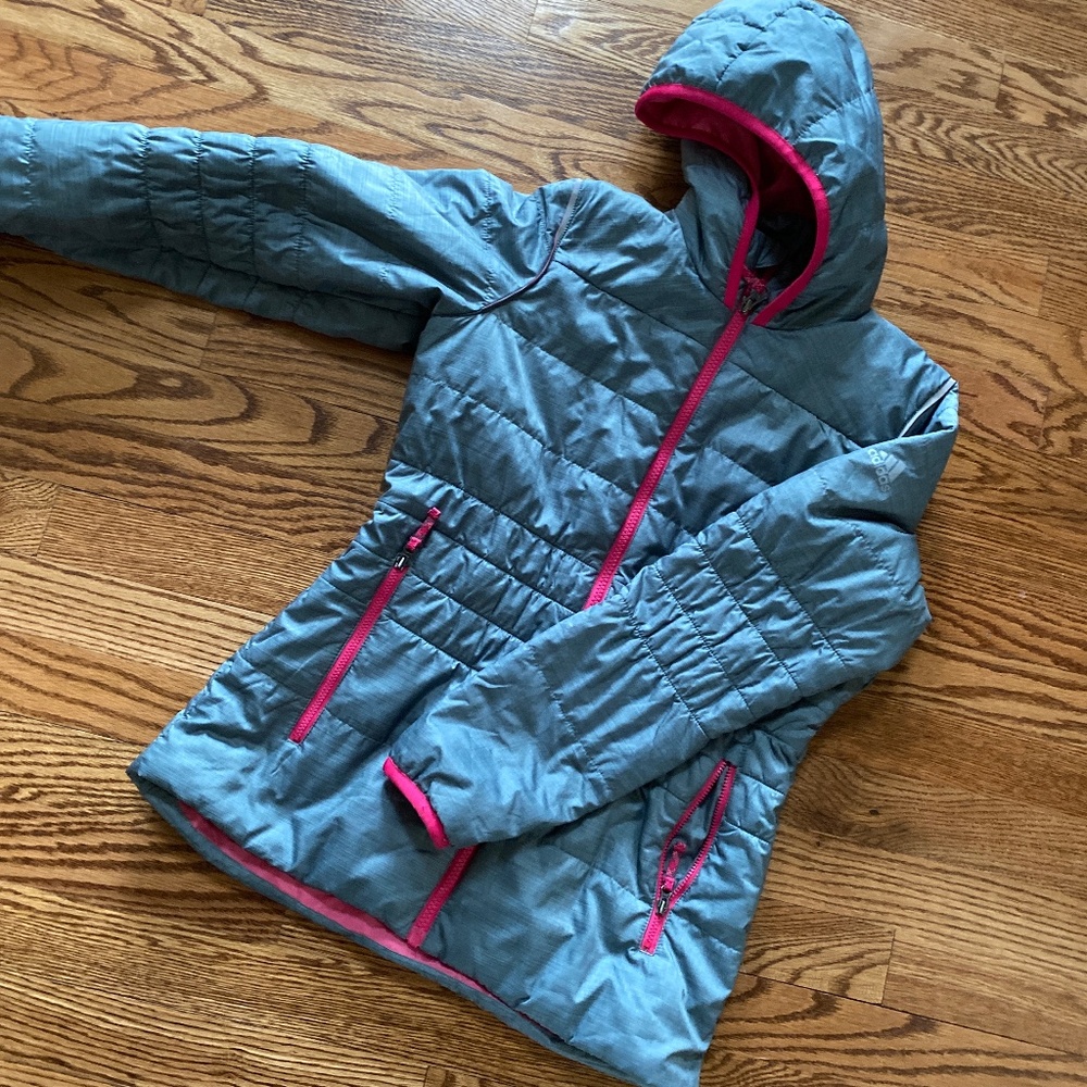 Adidas puff jacket